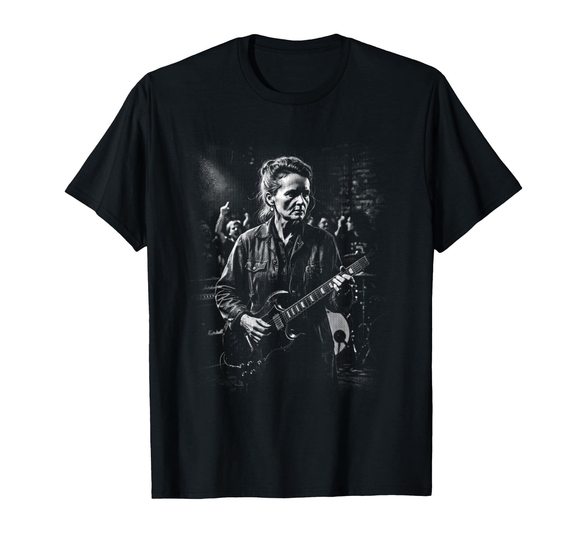 Science Marie Curie Rocker Stem T-Shirt - Streetwear Style Men Women
