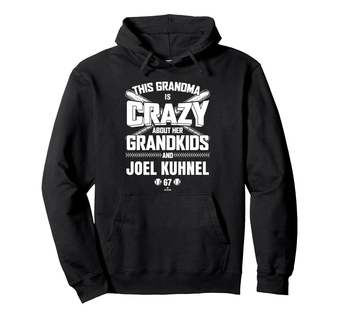 Grandma Crazy Joel Kuhnel Tampa Bay Hoodie - Novelty Apparel for Adults