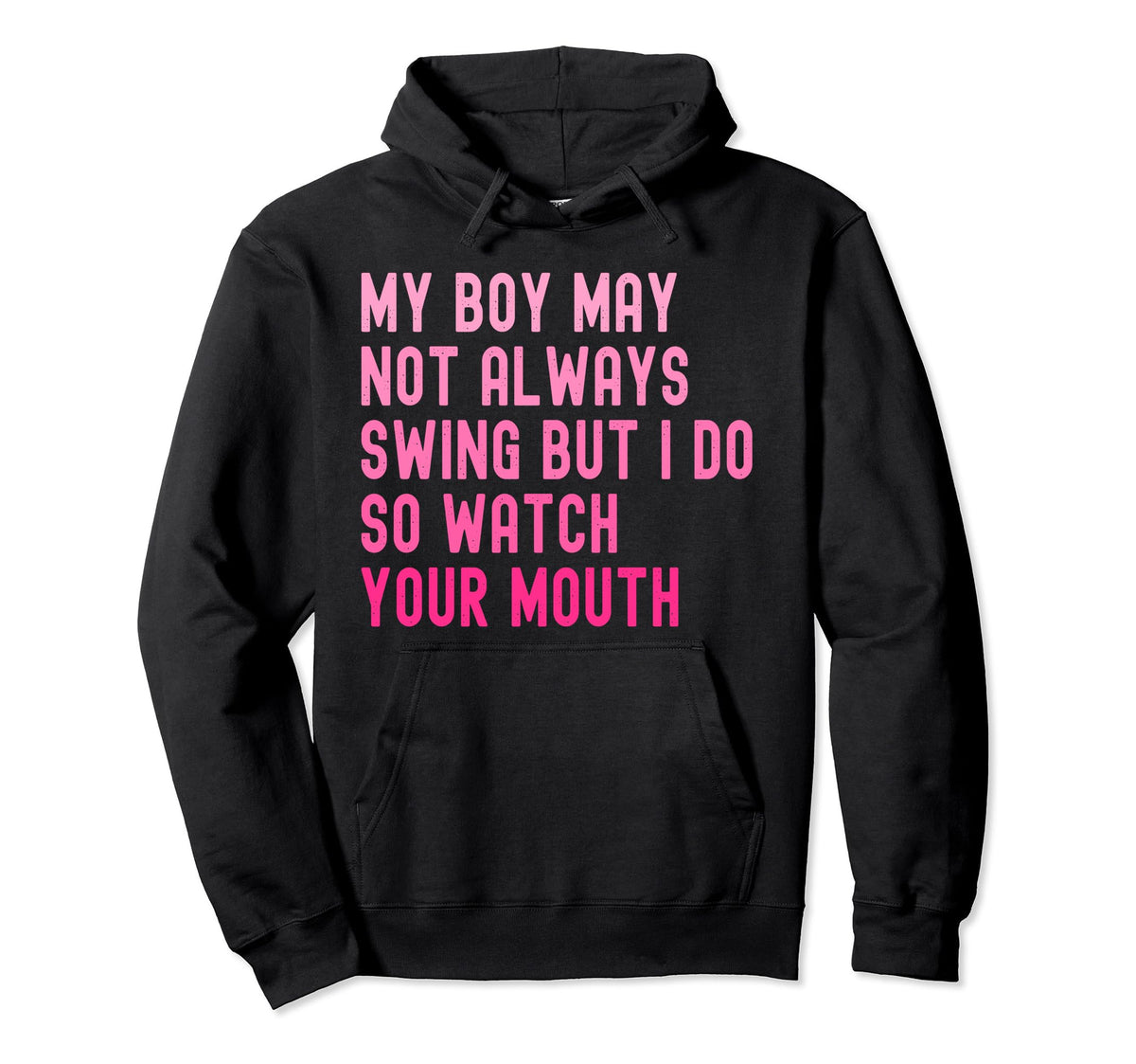 My Might Not Always Swing But I Do Watch Hoodie - Trendy Graphic Men Women