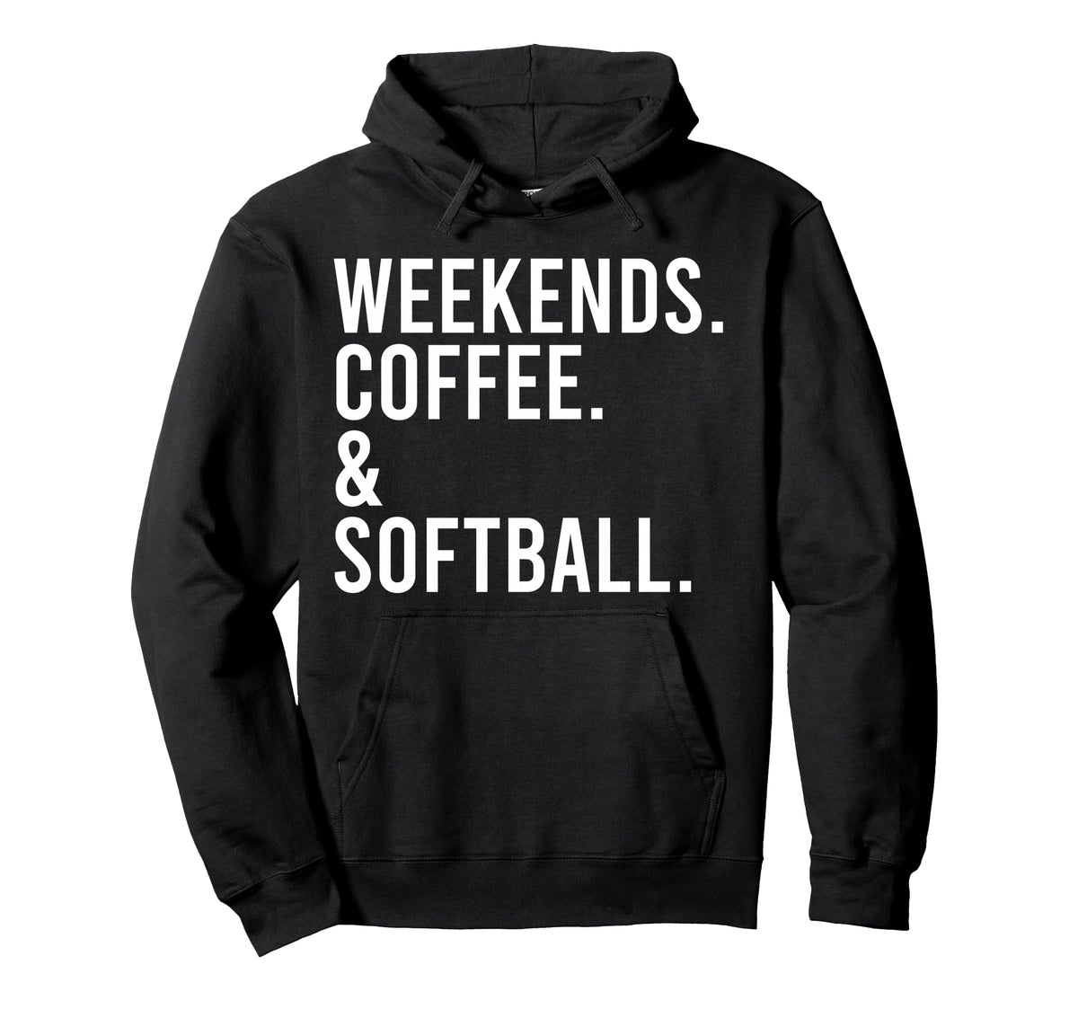 Weekends Coffee Softball Mom Sports Hoodie - Aesthetic Graphic Men Women