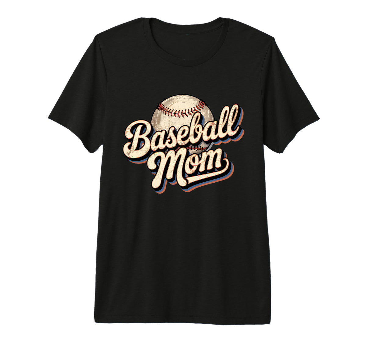 Baseball Mom Funny Sports Support T-Shirt - Aesthetic Graphic Men Women