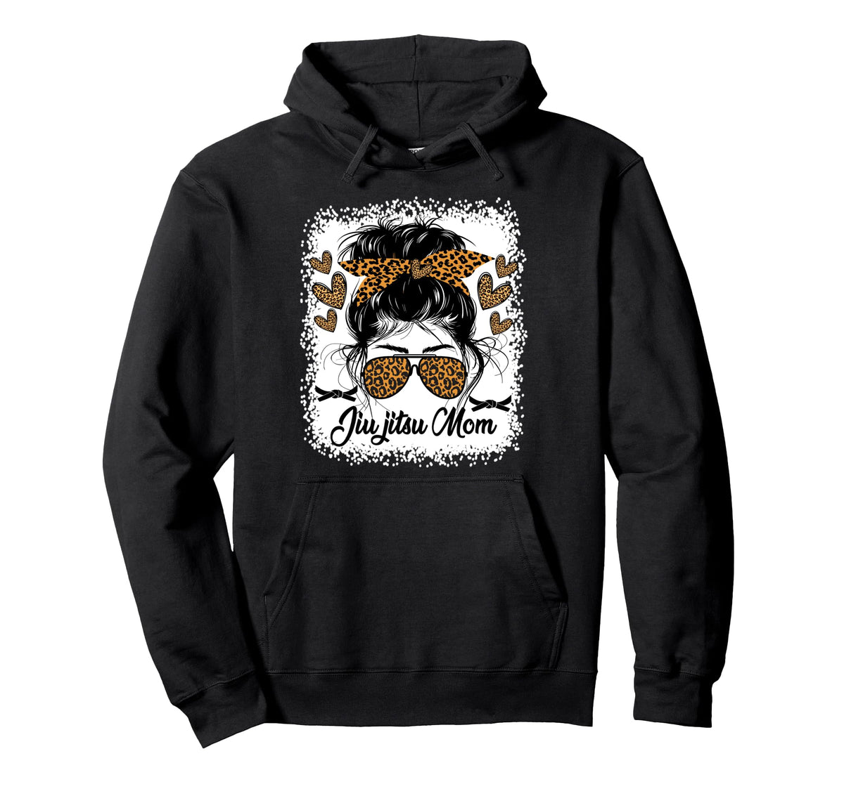 Jiu Jitsu Mom Martial Art Stylish Hoodie - Casual Everyday Wear for Adults