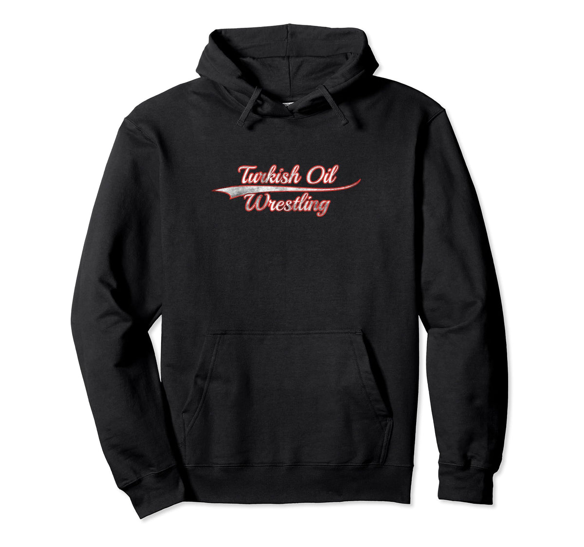 Turkish Oil Wrestling Varsity Hoodie - Casual Everyday Wear for Adults