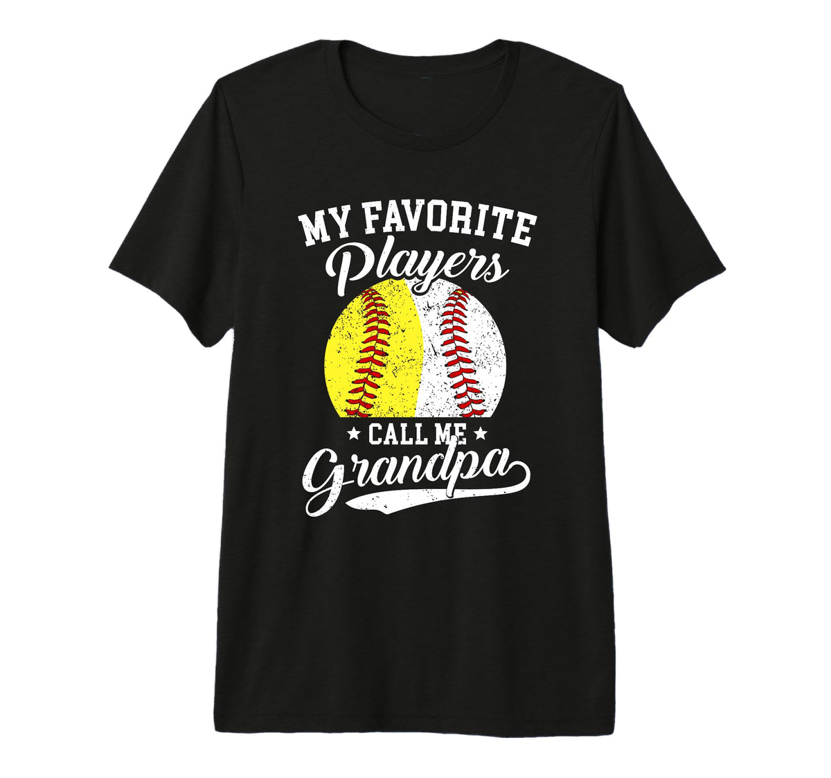 Mens My Favorite Baseball Softball T-Shirt - Trendy Graphic for Adults