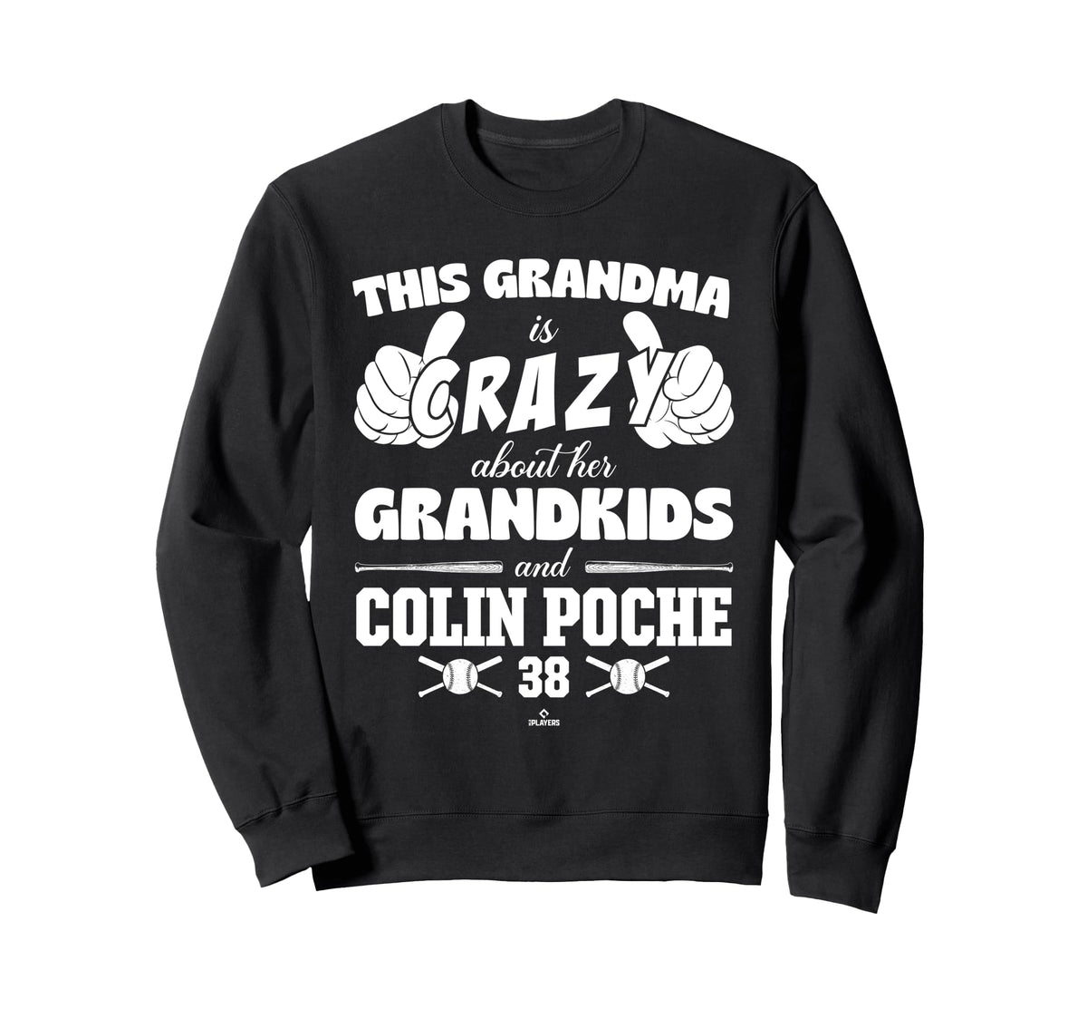 Grandma Crazy Colin Poche Tampa Sweatshirt - Custom Art Print Men Women