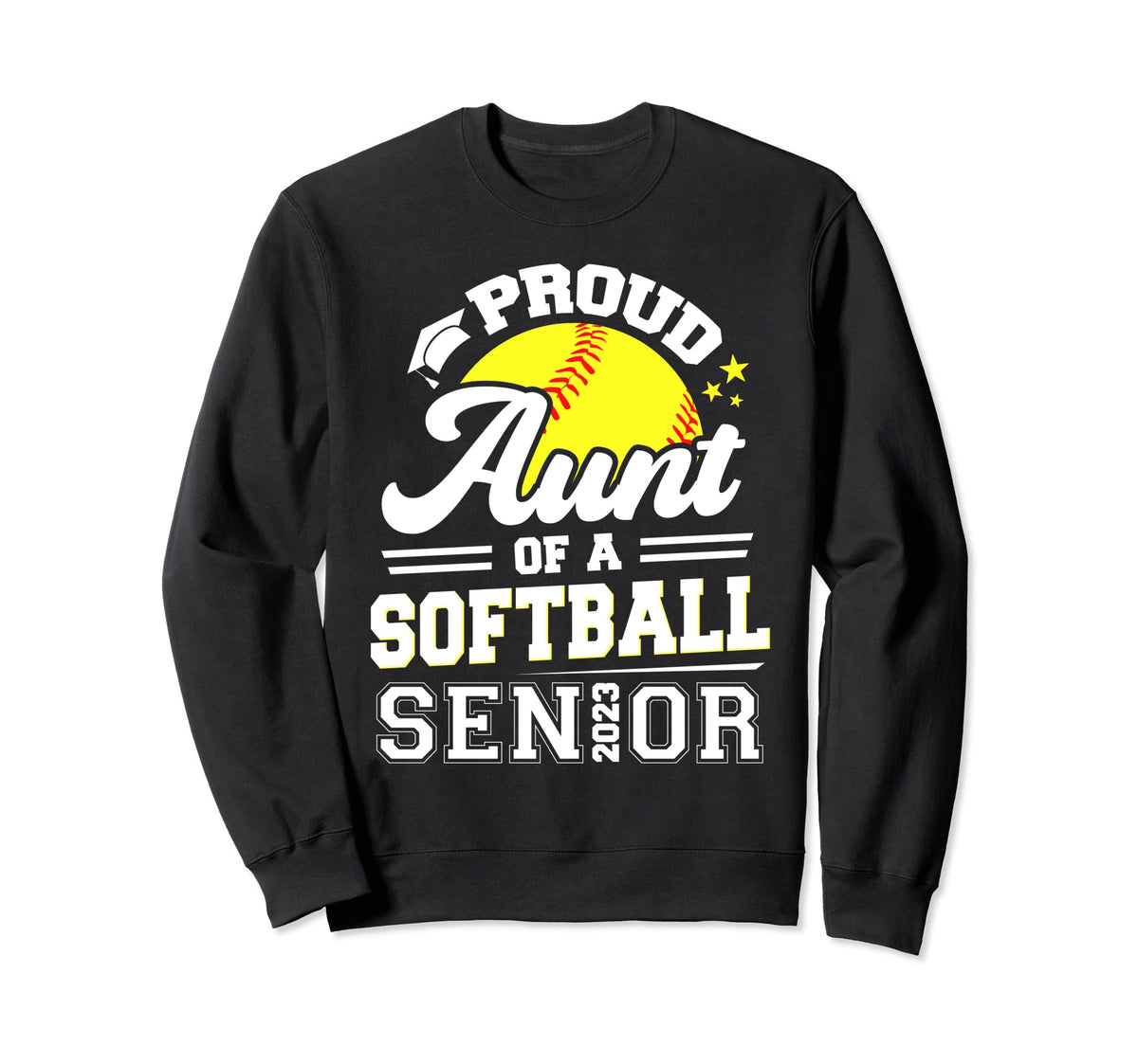 Proud Aunt 2023 Senior Graduate Sweatshirt - Streetwear Style Men Women