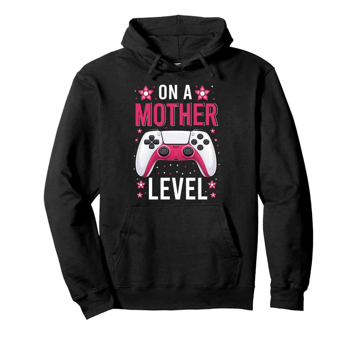 Funny Mom Gamer Gaming Mother Level Hoodie - Aesthetic Graphic Men Women