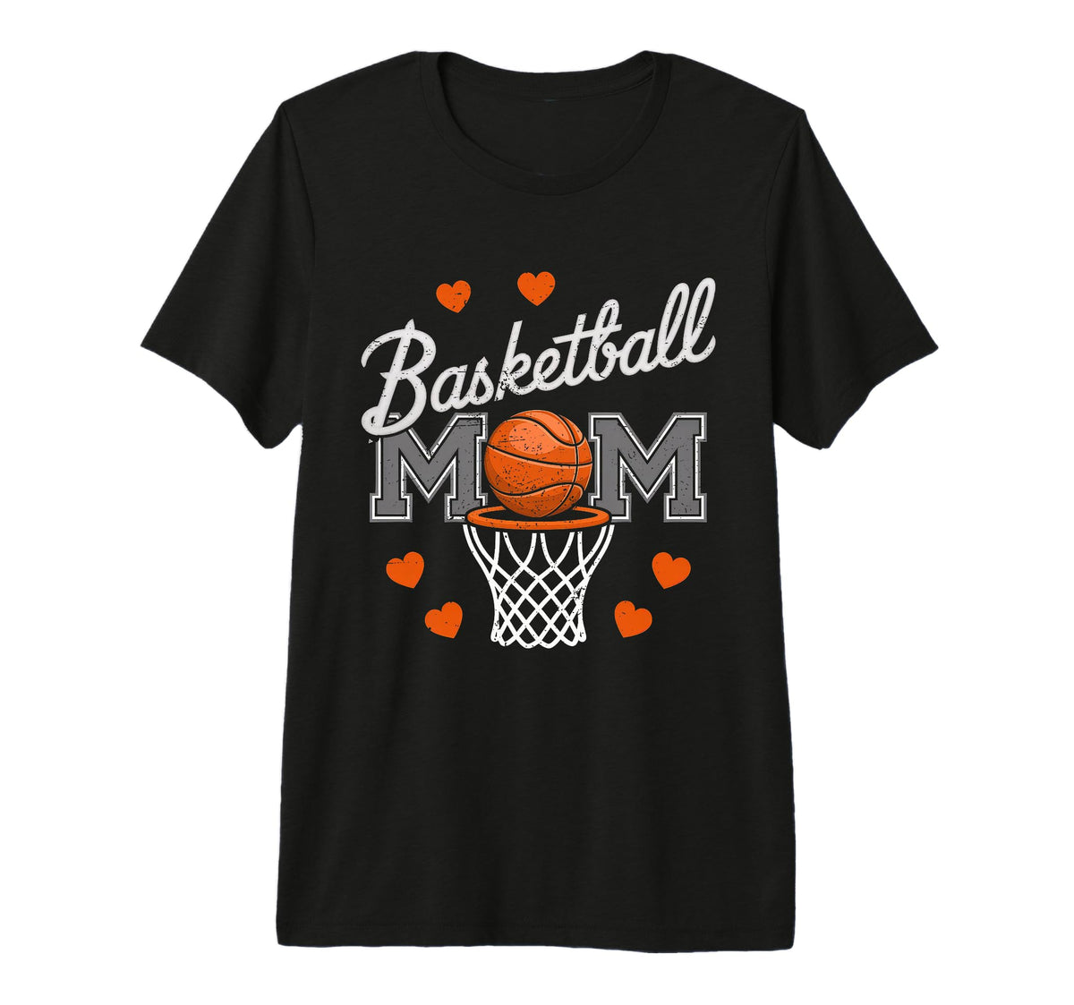 Basketball Mom Mama Mothers Game Day T-Shirt - Streetwear Style Unisex