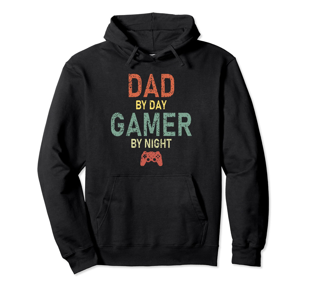 Fun Dad Day Gamer Night Video Games Hoodie - Casual Everyday Wear Unisex