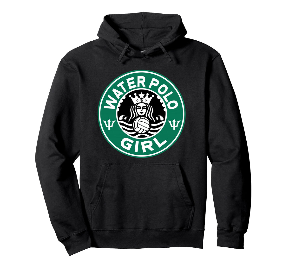 Water Polo Teen Game Day Practice Hoodie - Custom Art Print Men Women