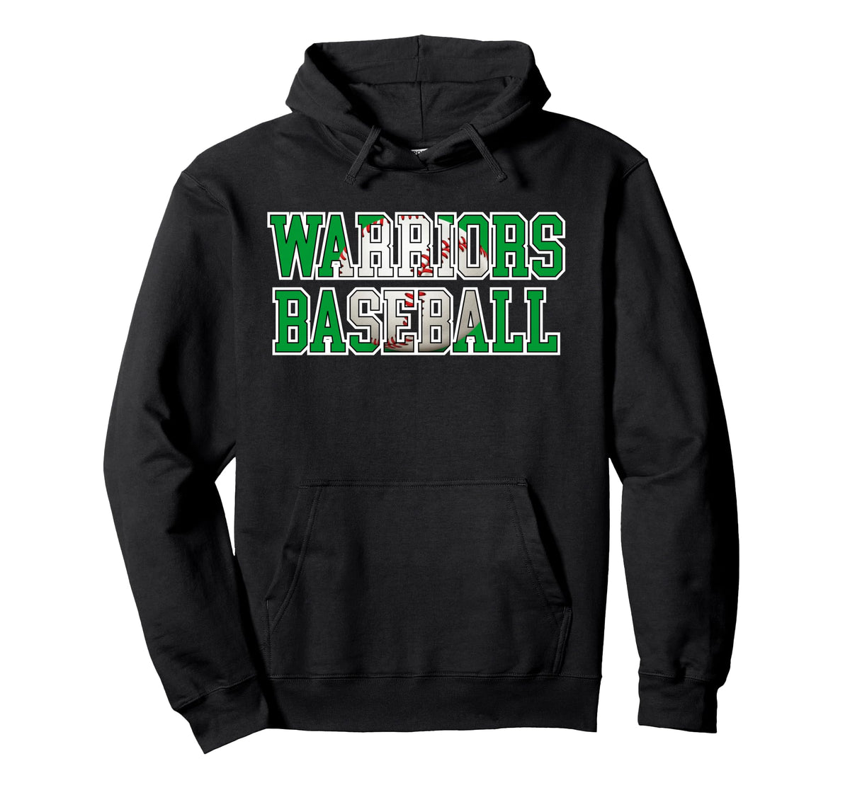 Warriors Baseball Mom Green Warrior Hoodie - Streetwear Style Men Women