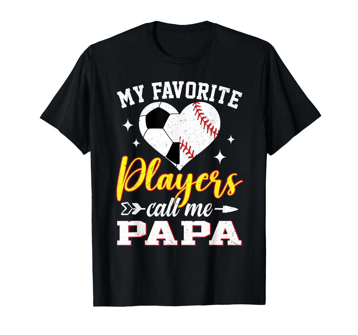 My Favorite Soccer Baseball Players T-Shirt - Custom Art Print Men Women
