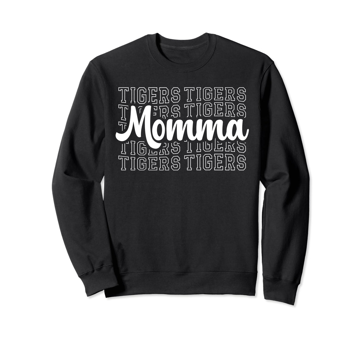 Tigers Sports Mascot Tigers Sweatshirt - Casual Everyday Wear for Adults
