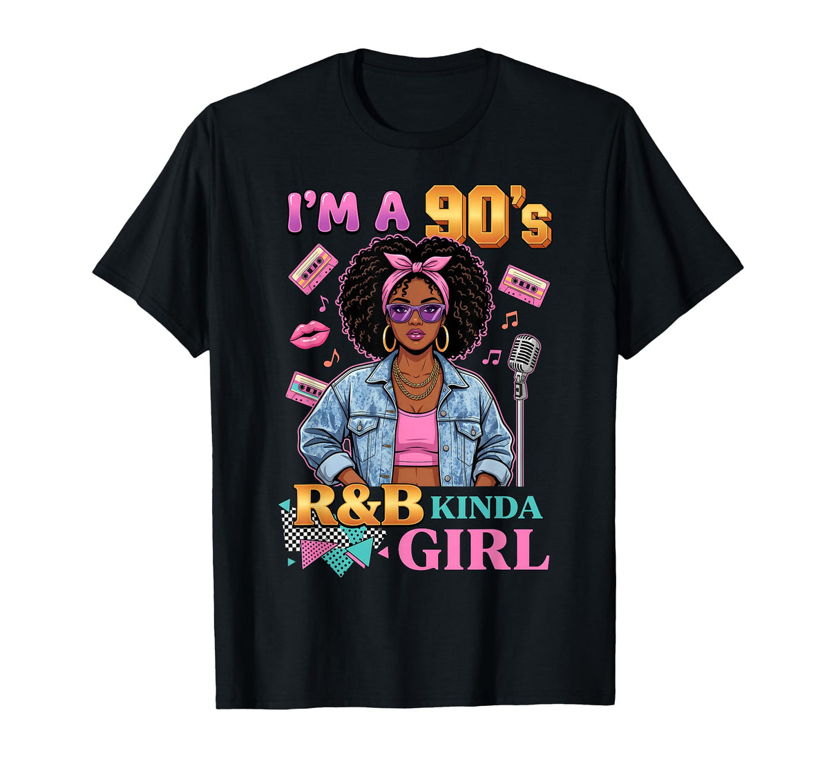 Im 90S Rnb Kinda Cassette Tapes And T-Shirt - Streetwear Style for Adults