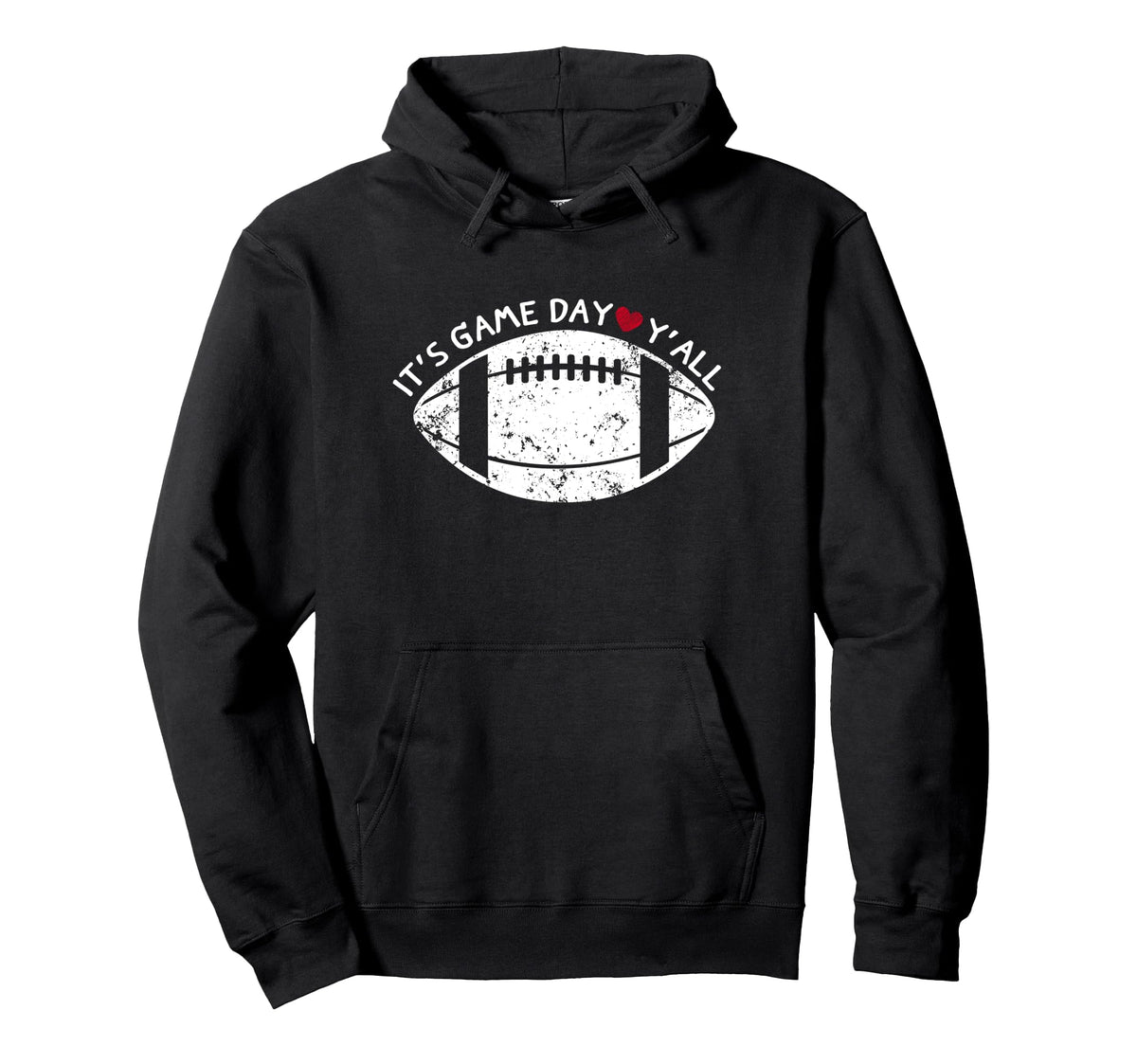 Football Player Mom Game Day Its Game Hoodie - Aesthetic Graphic Men Women