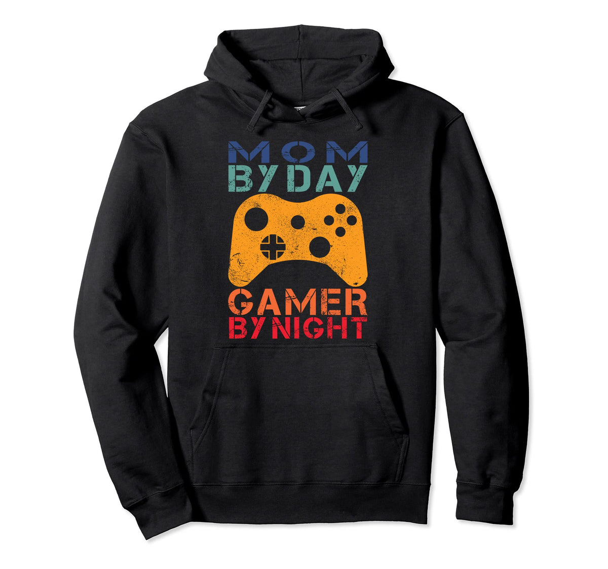 Mom Day Gamer Night Meme Gamer Mather Hoodie - Aesthetic Graphic Unisex
