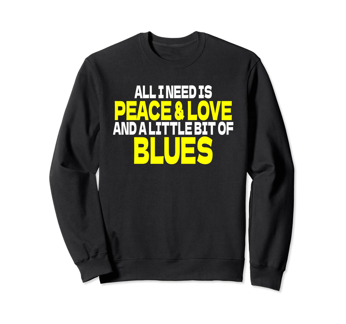 Jazz Music Blues Musician Outfit Sweatshirt - Streetwear Style Unisex
