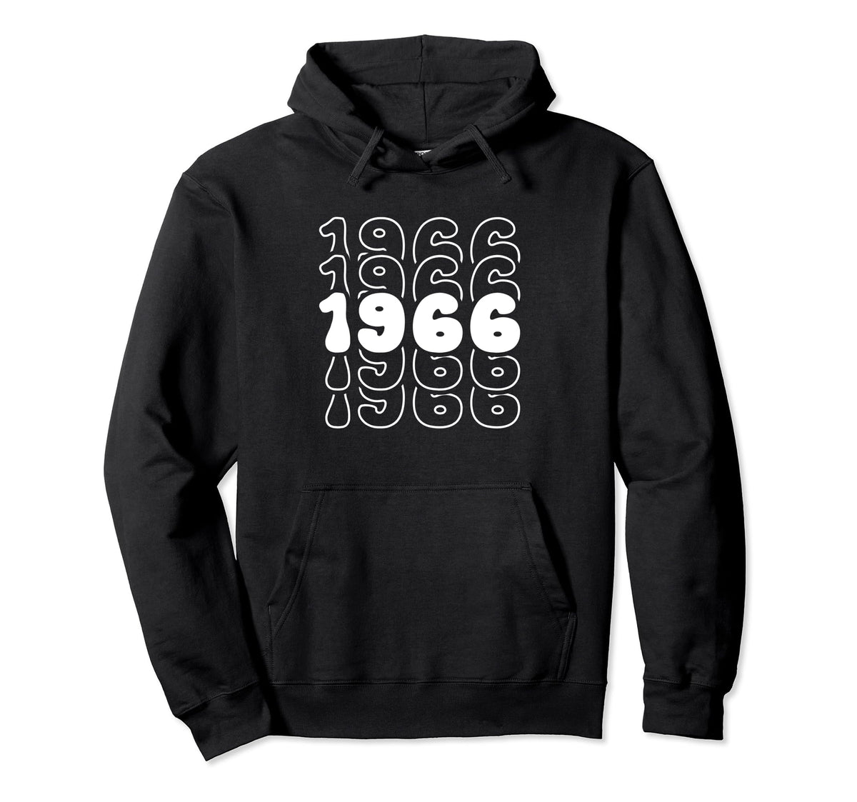 58 Year Old Groovy 58Th Birthday Hoodie - Casual Everyday Wear for Adults