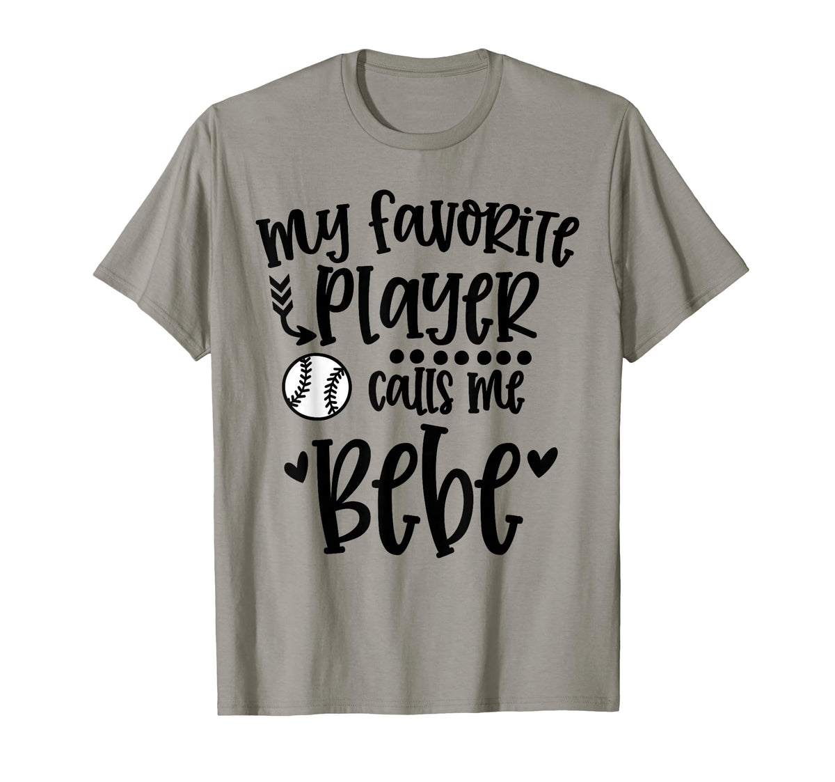 My Favorite Baseball Player Calls Me T-Shirt - Casual Everyday Wear Unisex