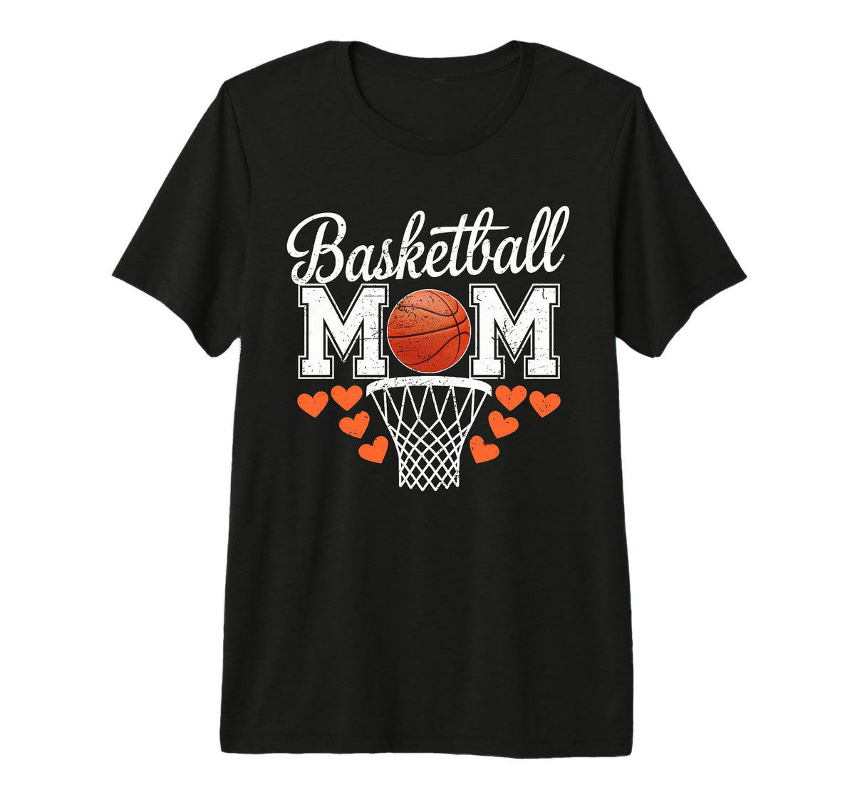 Basketball Mom Mama Mothers Game T-Shirt - Casual Everyday Wear for Adults