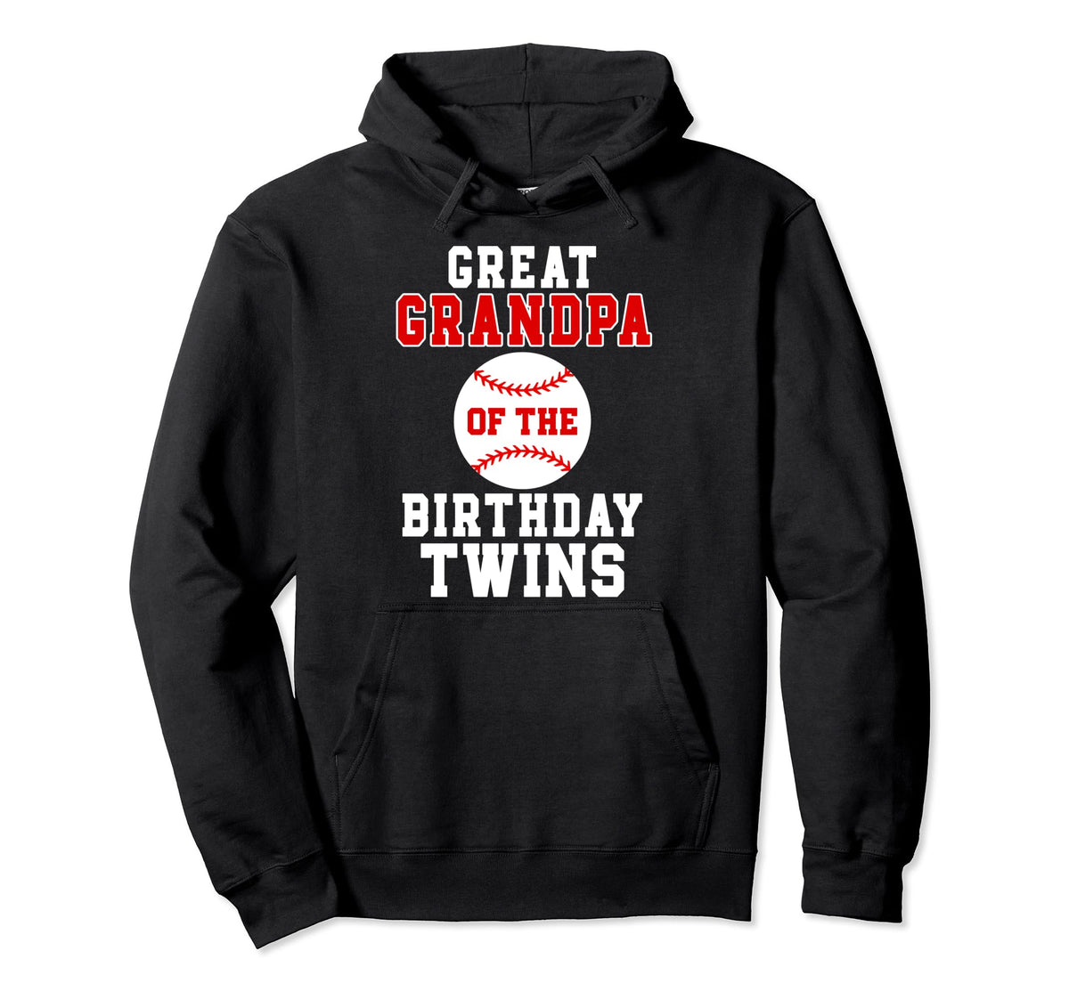 Great Grandpa Birthday Twins Birthday Hoodie - Unique Graphic Men Women