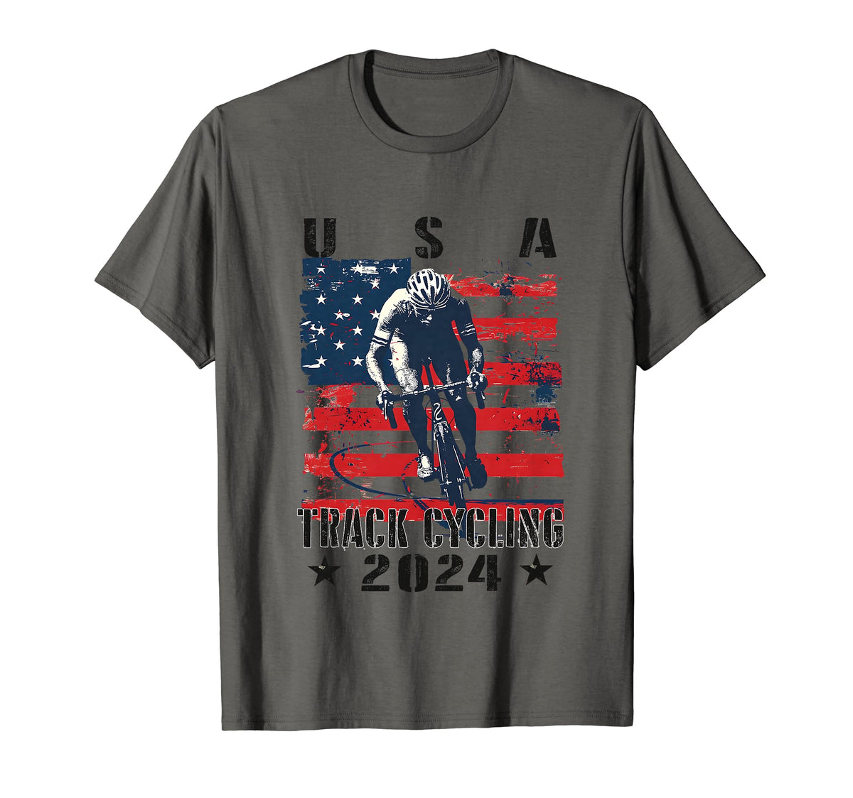 Usa Flag 2024 Fathers Day American Sport T-Shirt - Trendy Graphic Unisex