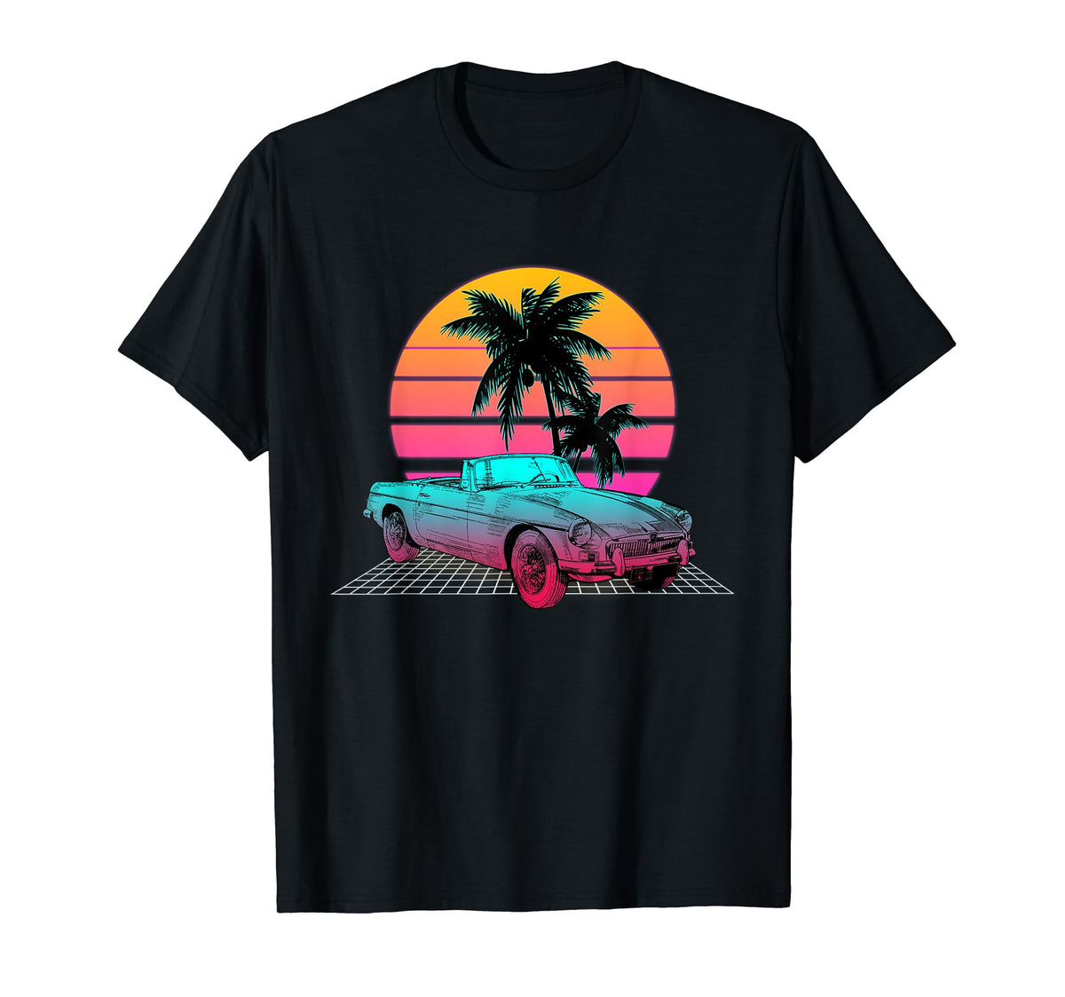 Sports Car Japanese Otaku Aesthetic T-Shirt - Custom Art Print for Adults