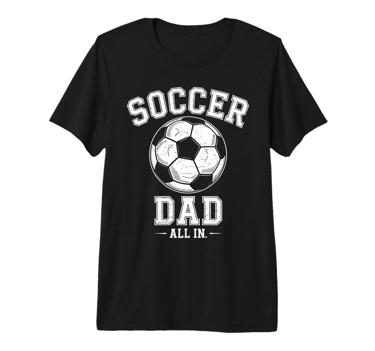 Soccer Dad Family Matching Sideline Dad T-Shirt - Trendy Graphic Unisex