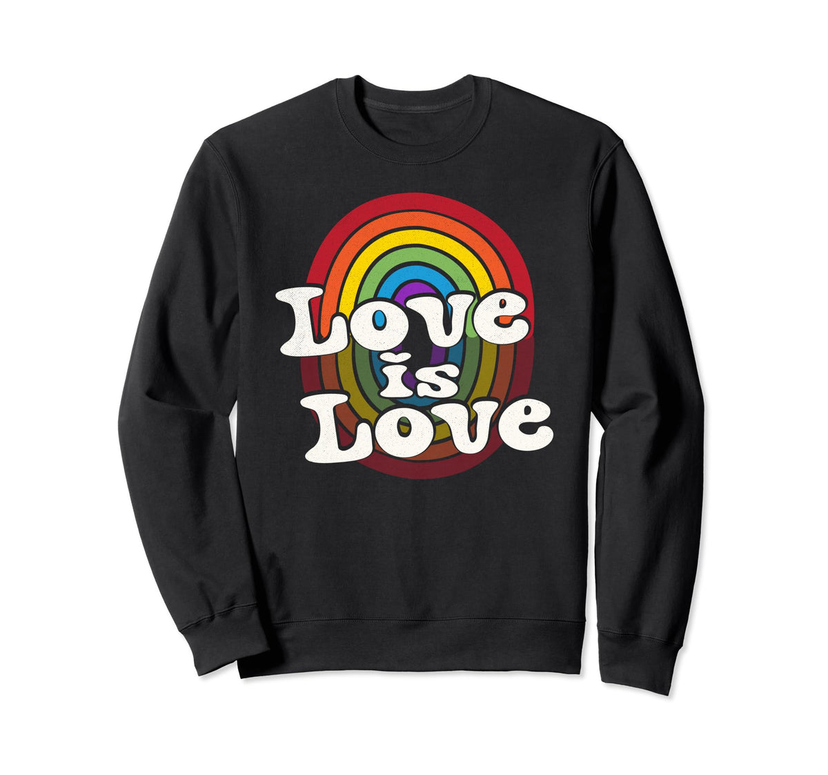 Lgbtq Love Is Love Gay Pride Lgbt Sweatshirt - Trendy Graphic Men Women
