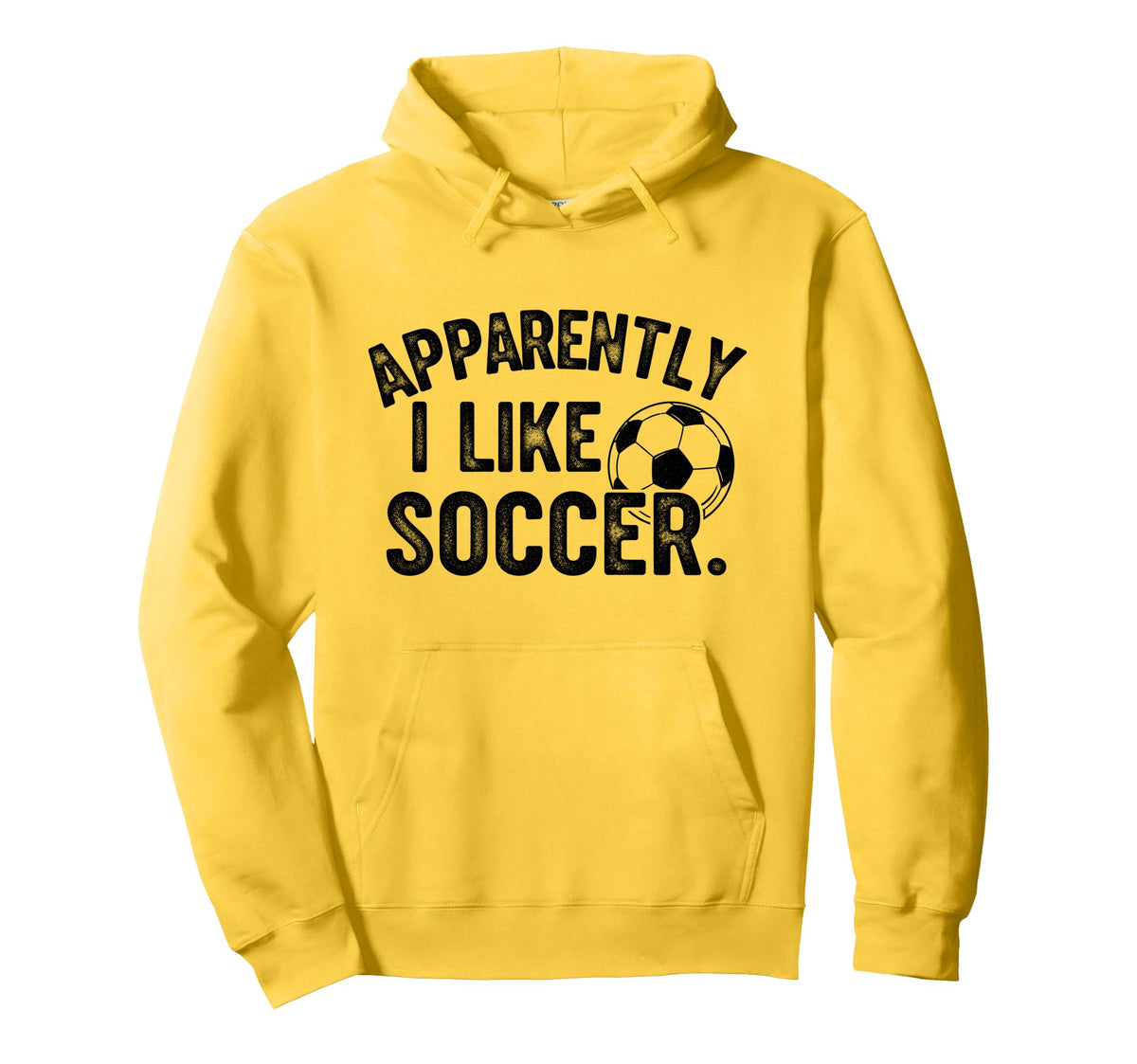 Apparently I Like Soccer Season Funny Hoodie - Aesthetic Graphic Men Women