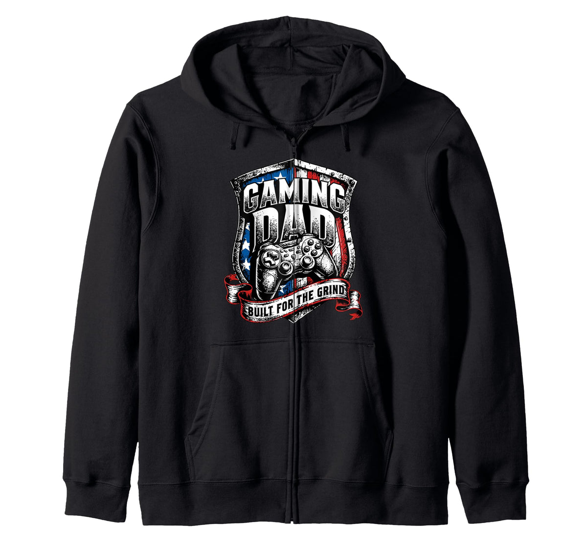 Usa Fathers Day Patriotic Gaming T-Shirt - Casual Everyday Wear Unisex