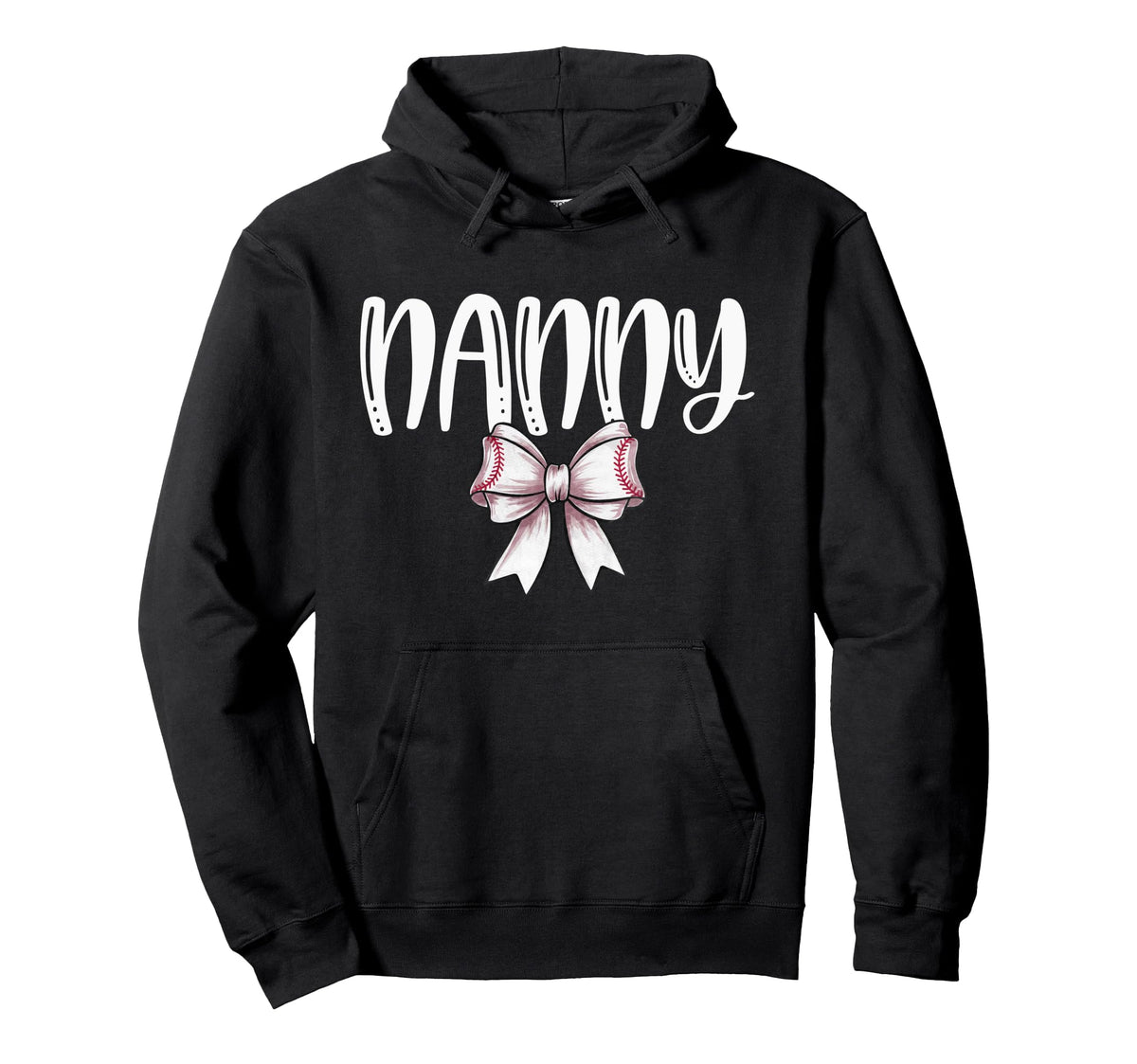 Coquette Baseball Nanny Spirit Hoodie - Streetwear Style Unisex
