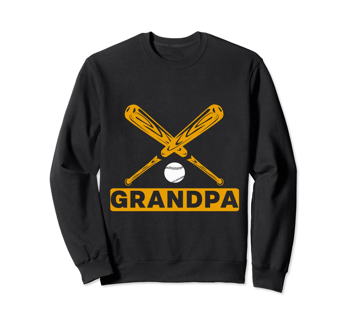 Grandpa Grandpa Baseball Softball Sweatshirt - Streetwear Style for Adults