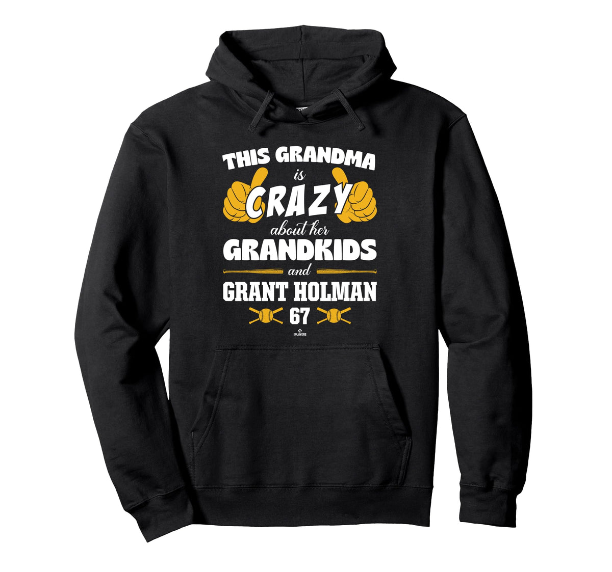 Grandma Crazy Grant Holman Oakland Hoodie - Trendy Graphic Men Women