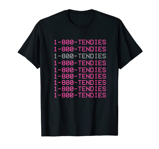 1 800 Vaporwave Aesthetic Tendies T-Shirt - Custom Art Print Unisex