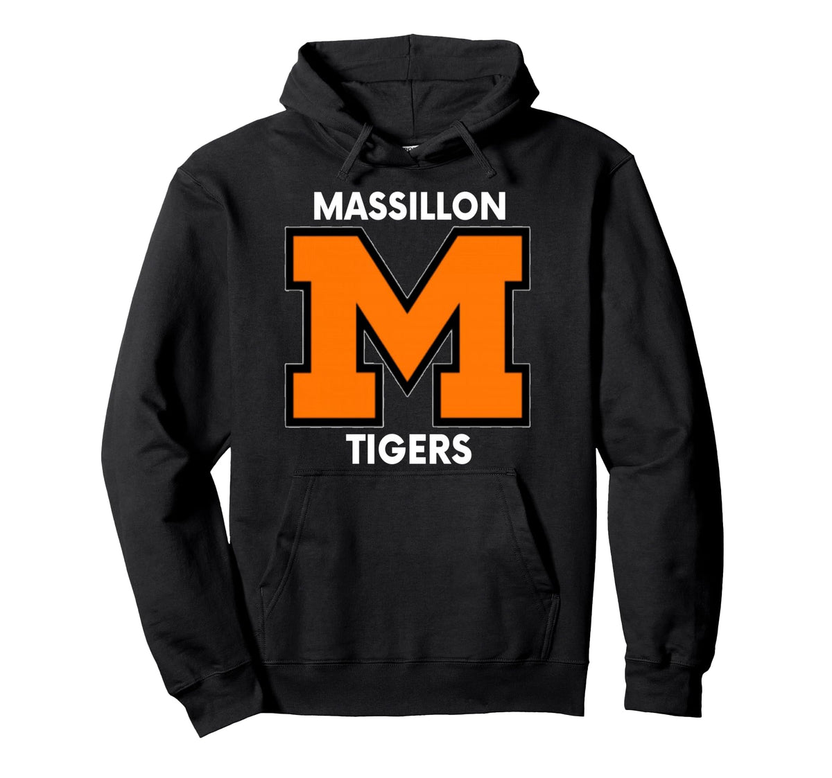 Massillon M Sports Football Baseball Hoodie - Trendy Graphic for Adults