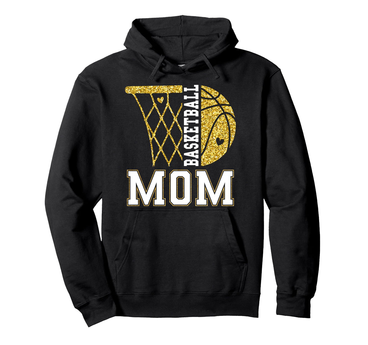 Basketball Mom Game Day Basketball Hoodie - Novelty Apparel Men Women