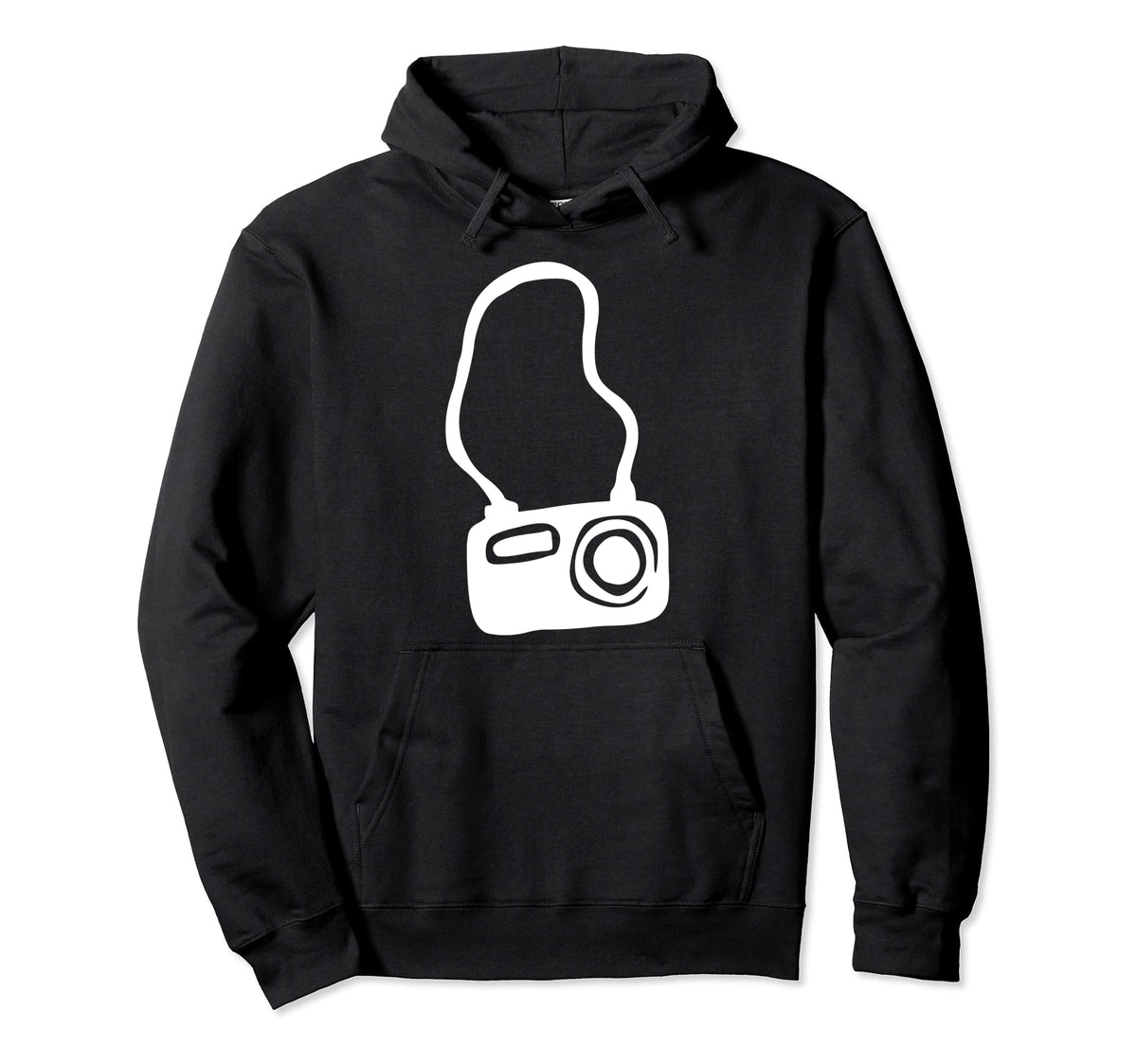 Film Camera Photographer Drawing Hoodie - Casual Everyday Wear Unisex