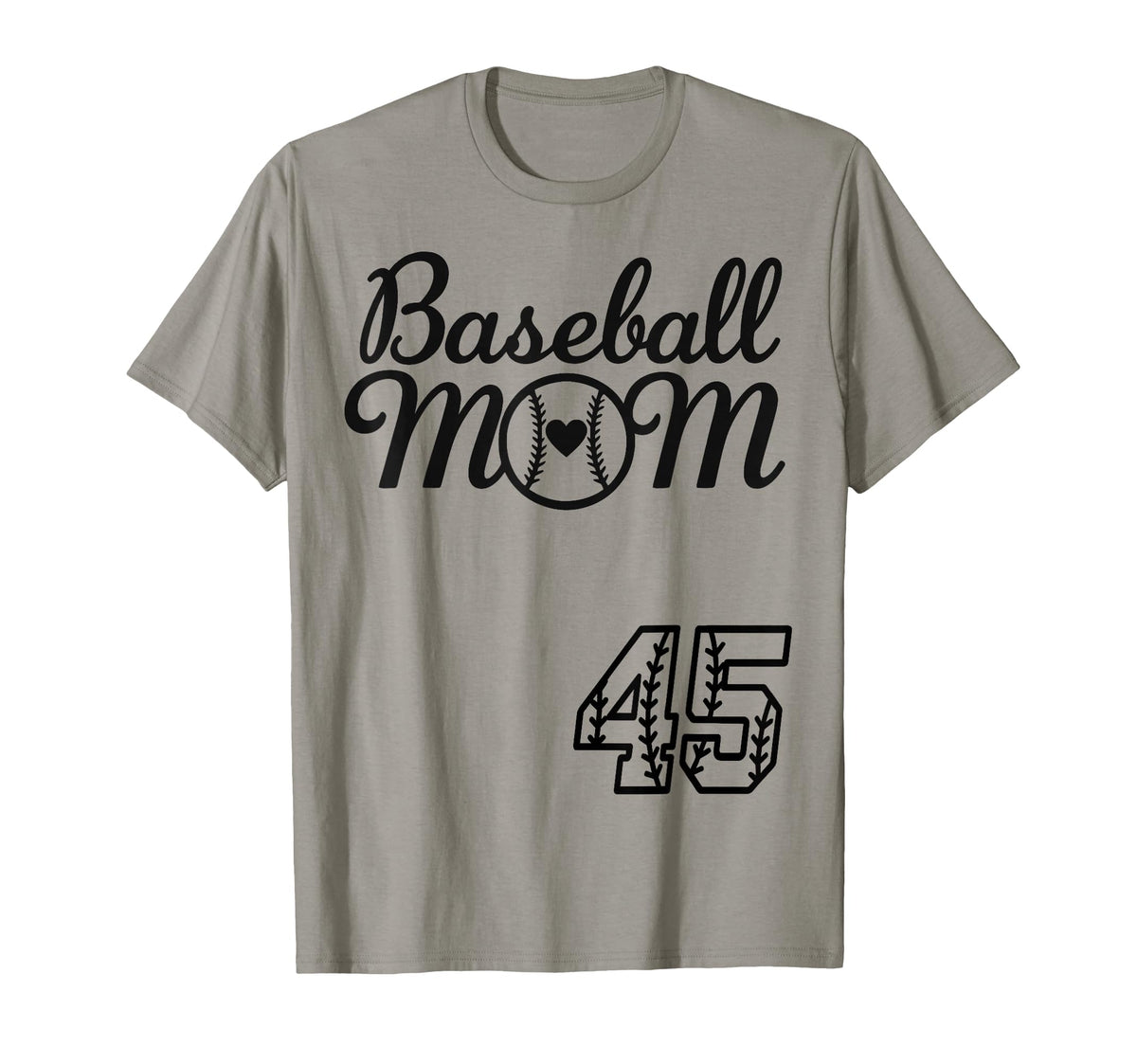 Baseball Mom Jersey 45 Baseball T-Shirt - Streetwear Style Men Women