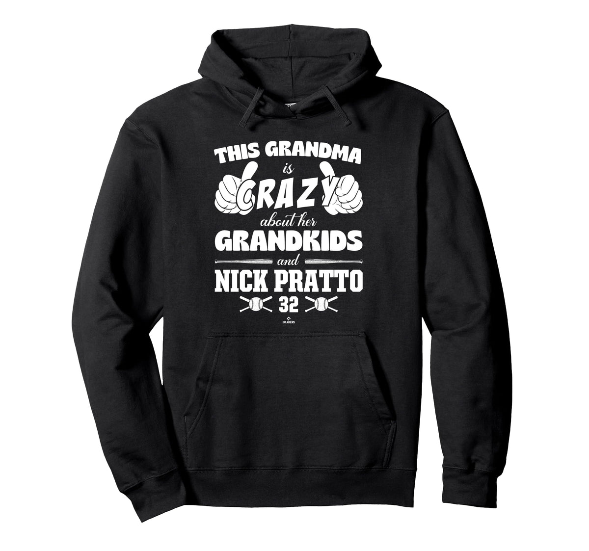 Grandma Crazy Nick Pratto Kansas City Hoodie - Graphic Print Men Women
