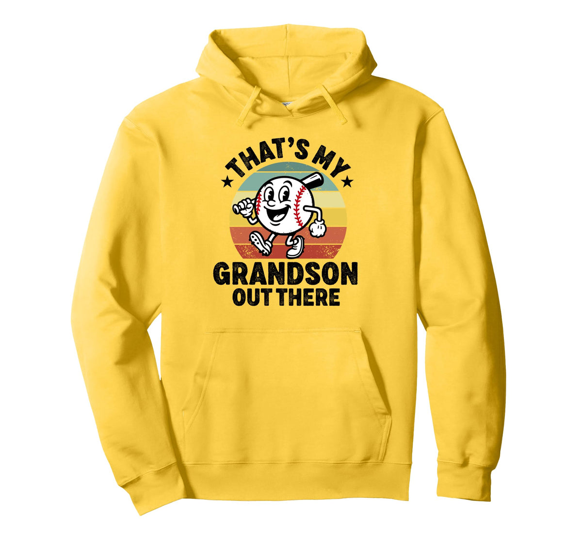 Thats My Grandson Out There Hoodie - Casual Everyday Wear Men Women