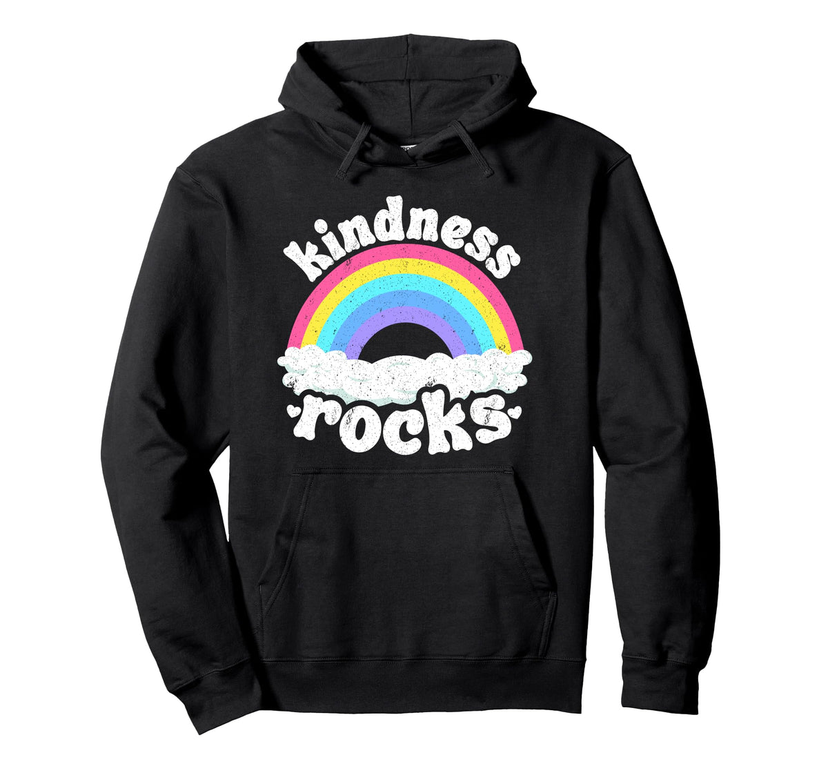 Anti Bullying Hippie Teacher Rainbow Hoodie - Trendy Graphic Men Women