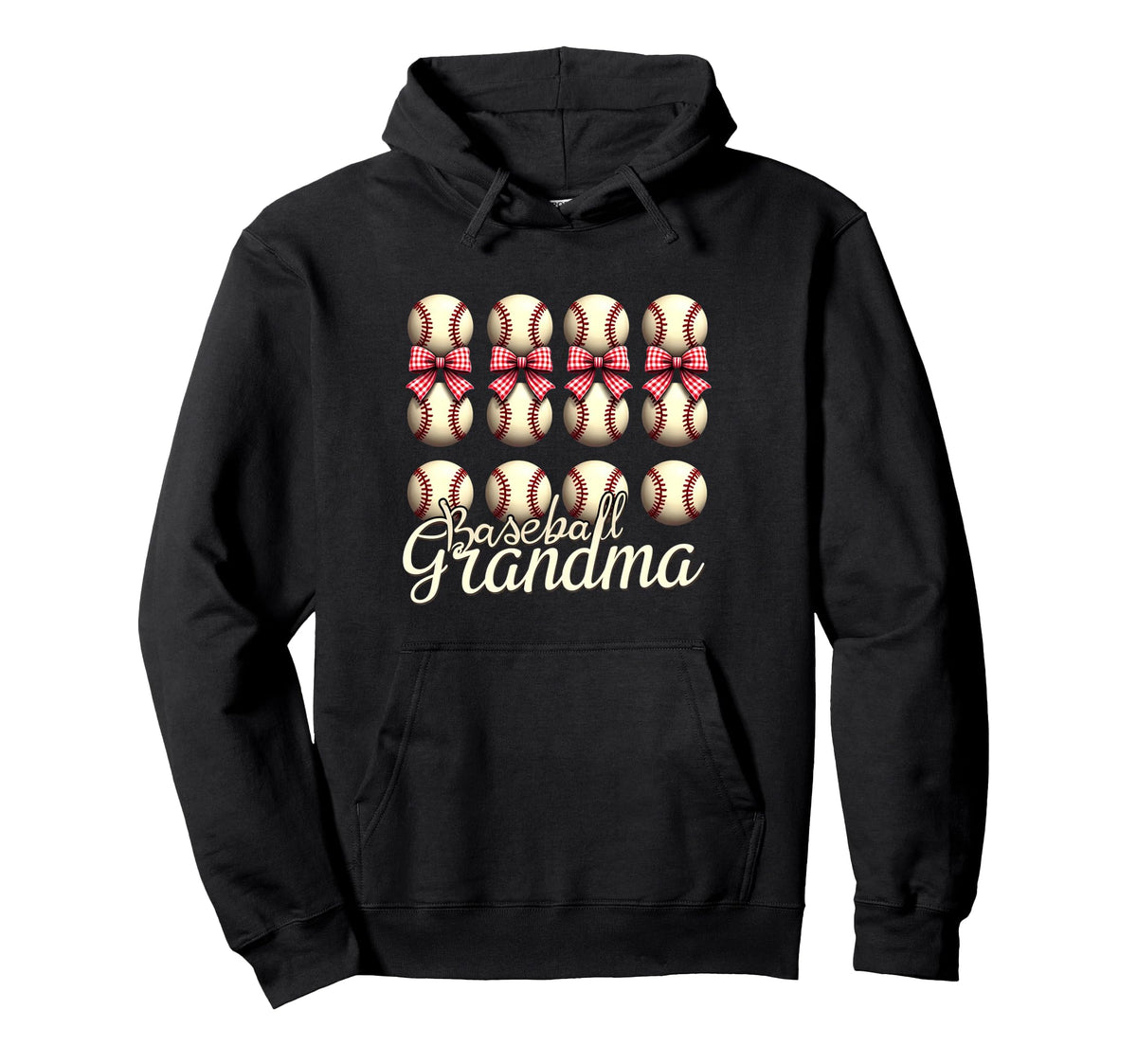 Baseball Grandma Baseball Lover Gameday Hoodie - Trendy Graphic Men Women
