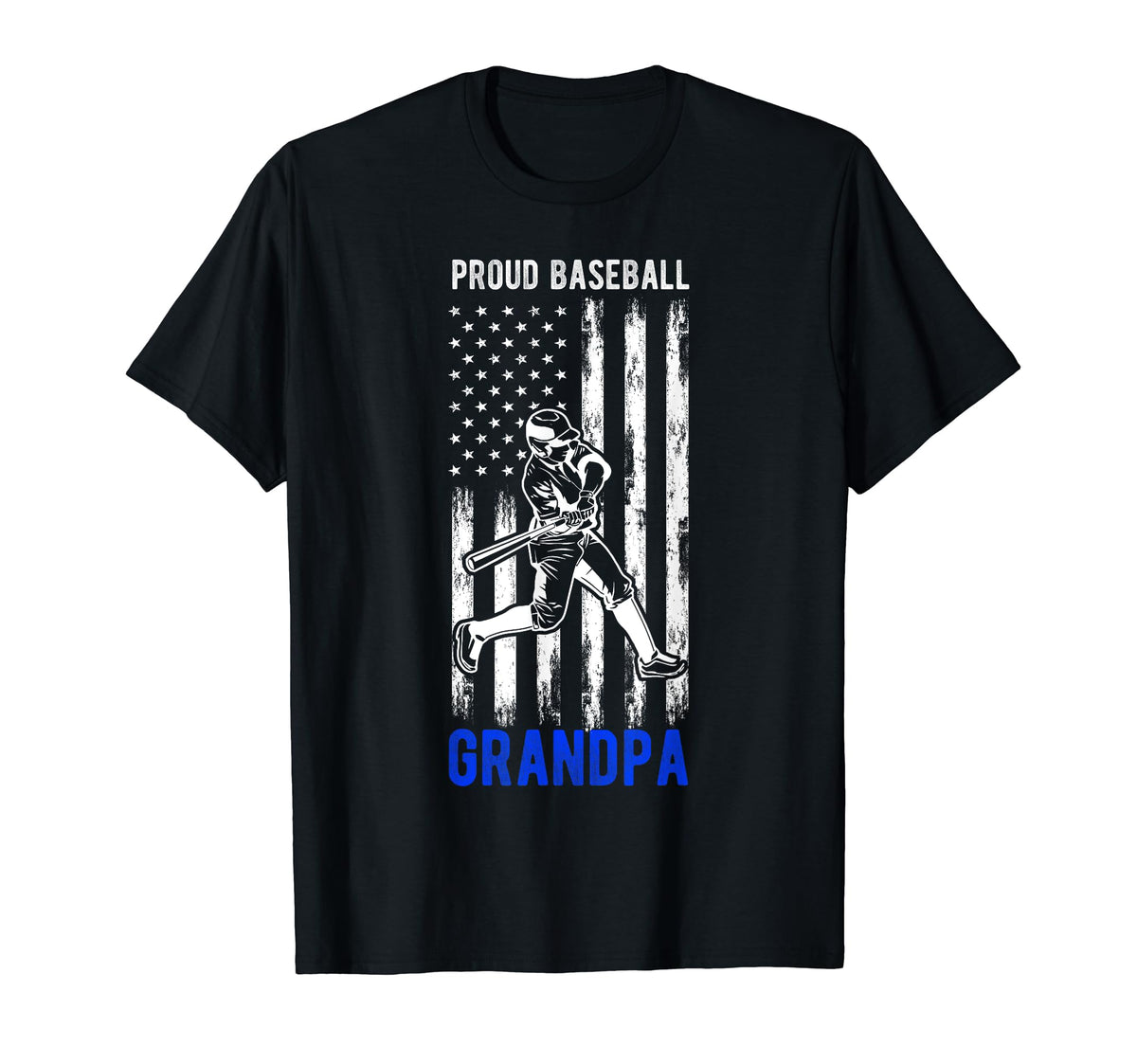 Proud Baseball Grandpa Family Team T-Shirt - Streetwear Style for Adults