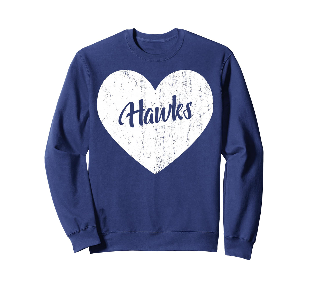 Hawks School Sports Fan Team Spirit Sweatshirt - Graphic Print Men Women