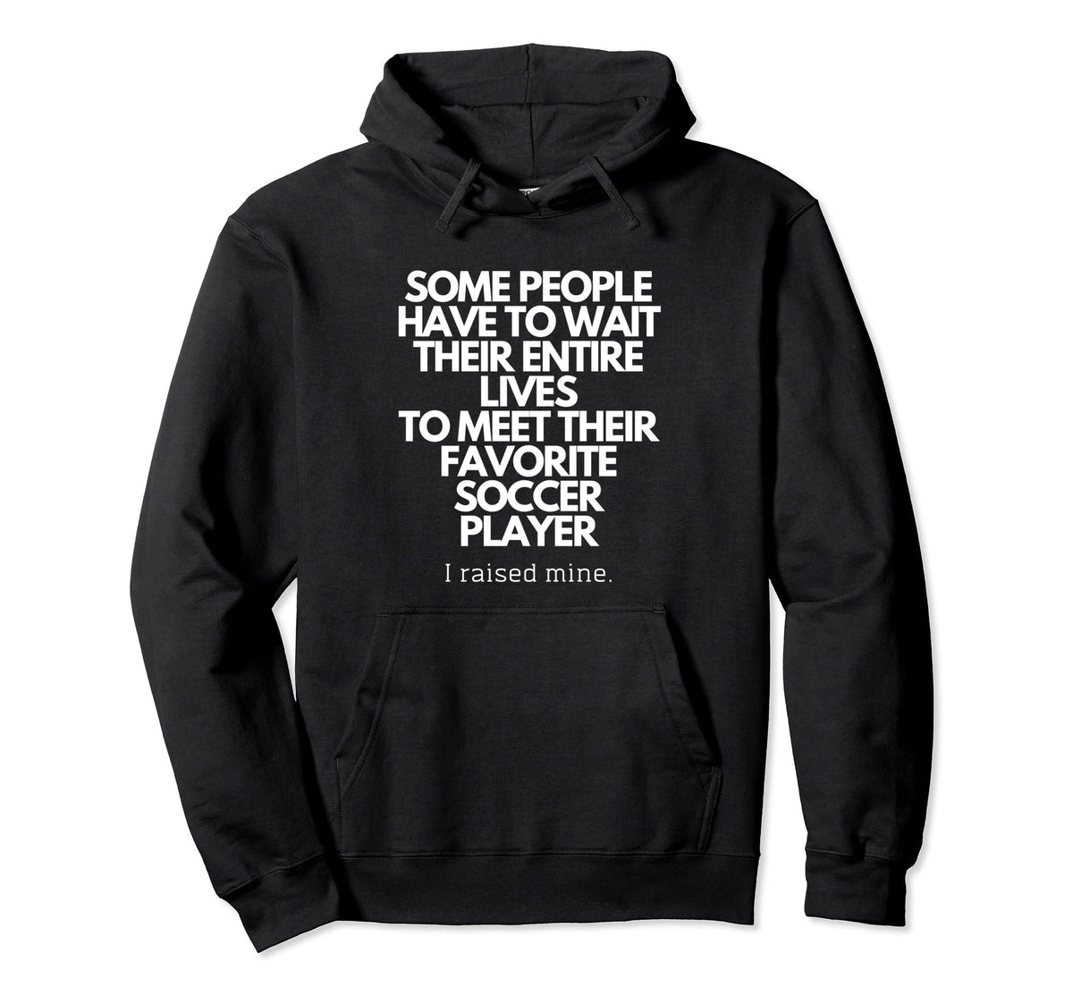 Proud Mom Dad Parent Soccer Player Hoodie - Minimalist Print Men Women