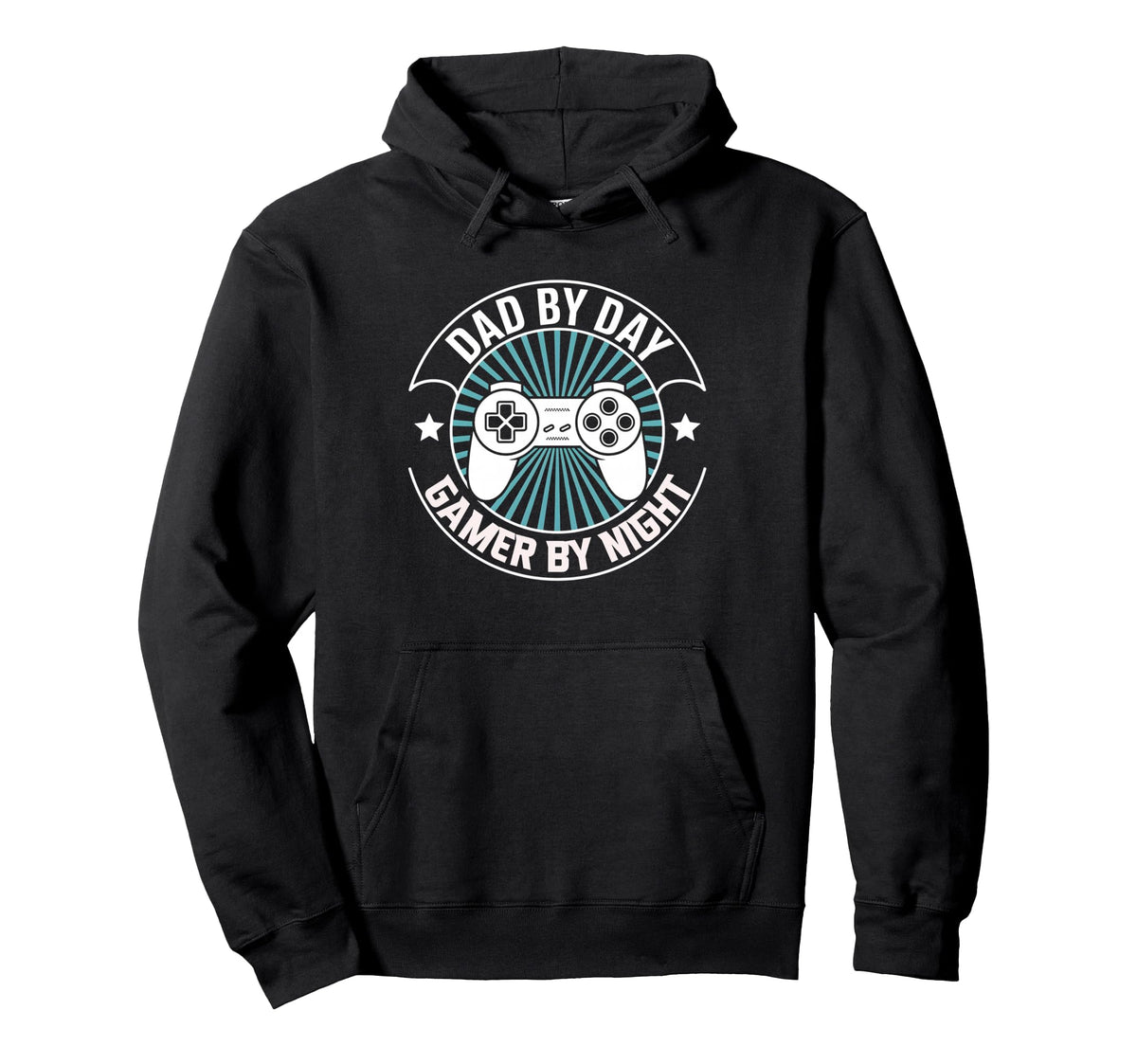 Dad Day Gamer Night Video Game Hoodie - Casual Everyday Wear for Adults
