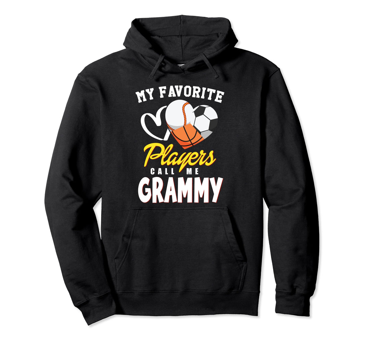 My Favorite Players Baseball Soccer Hoodie - Novelty Apparel Men Women