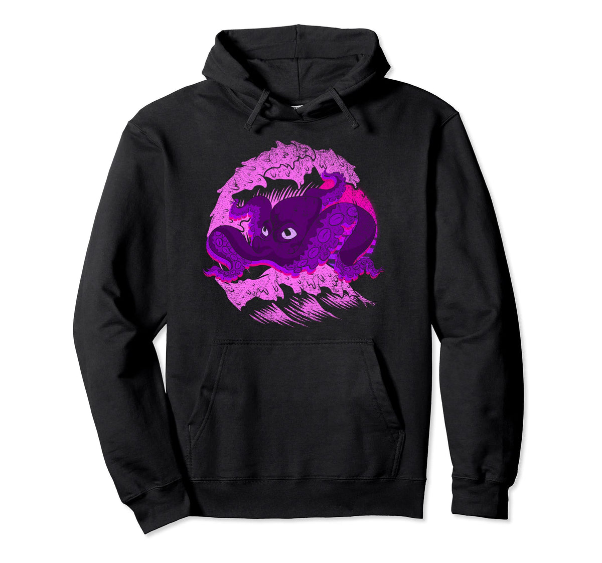 Kraken Sea Animal Sea Monster Hoodie - Custom Art Print for Adults