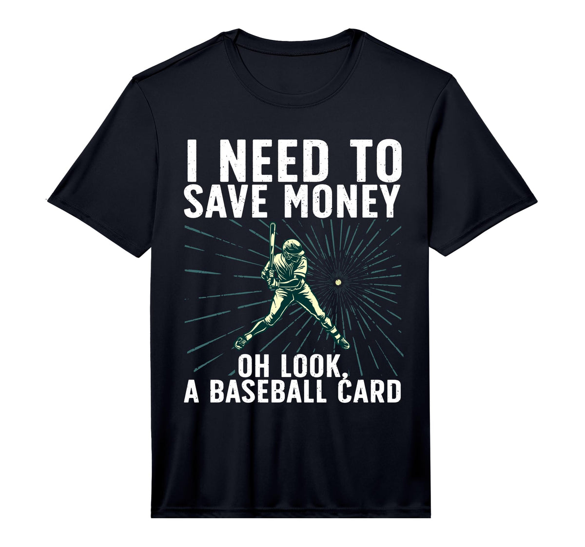 Baseball Card Baseball Card T-Shirt - Streetwear Style Men Women